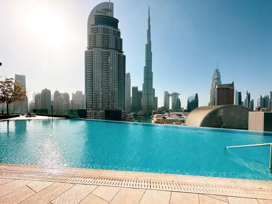 Magnificent Brand New Lux 3Br Burj & Fountain View Apartamento Dubai Exterior foto